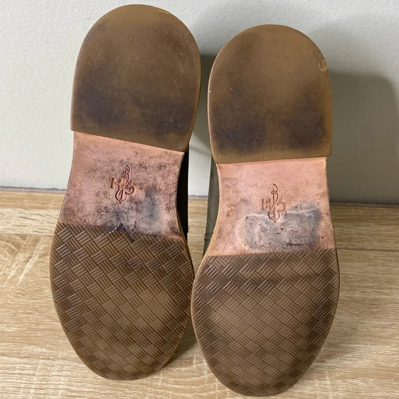 Cole Haan Olive Green Jane II Loden Nubuck Suede Chukka Booties Women's Size 6 - Picture 10 of 11